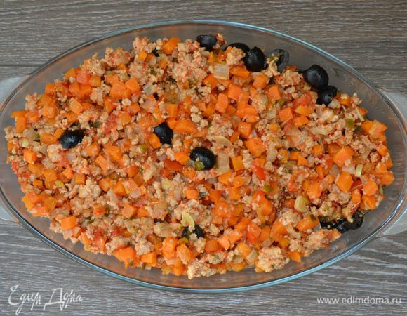  Выложить в блюдо для запекания.