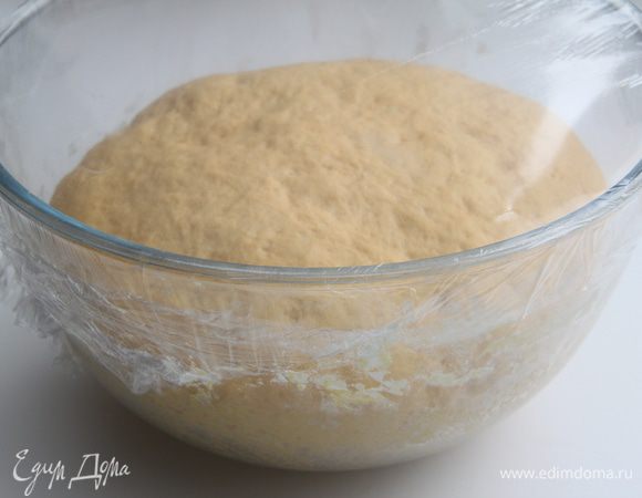 Вот как хорошо подросло тесто.