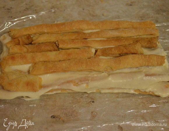 Слой пластинок и т.д. пока не закончатся ингредиенты.