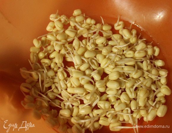 Получаем чистенькую фасоль.