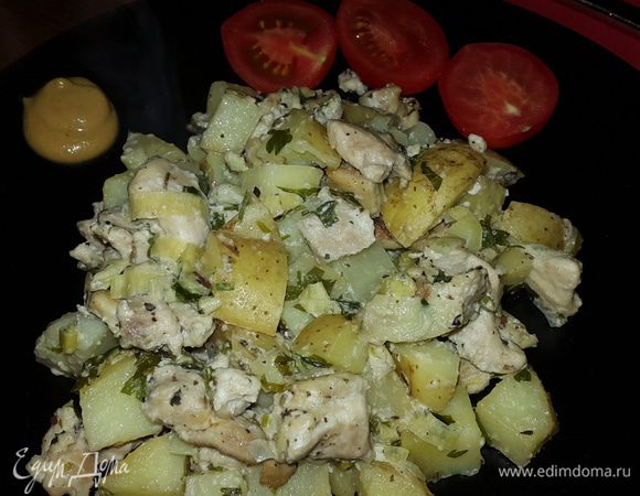 Подаём. Приятного аппетита!