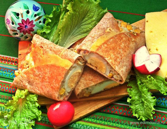 Получилось очень вкусно, забавно и сытно.