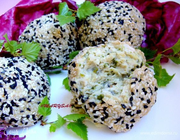 Так шарик выглядит в разломе.