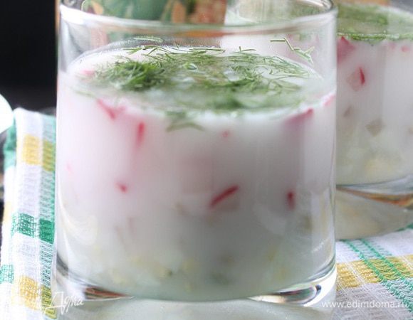 На час поставить в холодильник. Приятного аппетита!