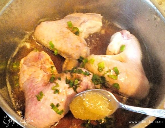 Добавить 1 ч.л. мёда.