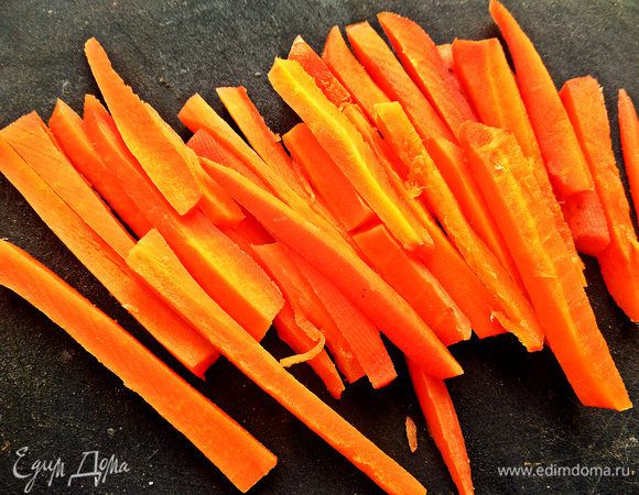 Далее на очереди морковь.