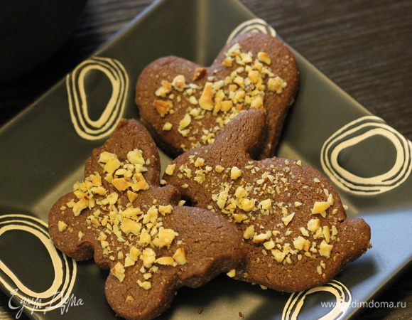 Выпекается печенье 8 минут при температуре 230 градусов. После извлечения дать немного остыть, затем снимать с противня, чтобы не поломать. Горячее печенье мягкое на ощупь, хрустеть будет, когда остынет) Приятного чаепития!