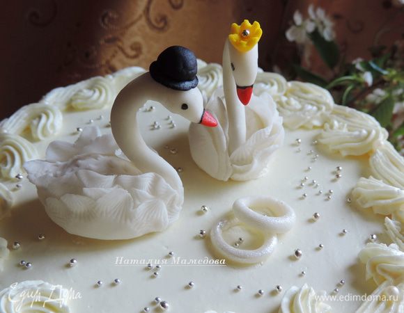 А вот и красавцы лебеди!
Вдохновения вам и желания реализовывать свои кулинарные шедевры!!!