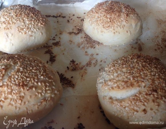 Булочки испеклись, даем немного остыть.