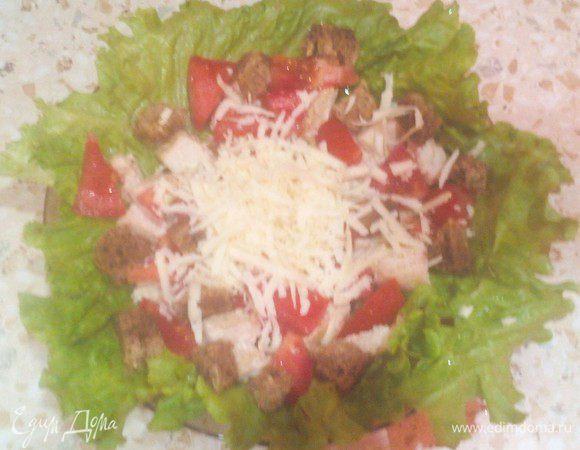 Посыпаем сыром.