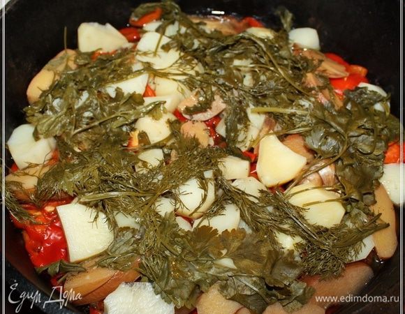 Зелень все «свое» отдала. Так что – даже не пробуйте. Удовольствия не получите.