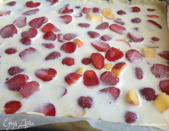 Готовьте в духовке около 30-35 минут.