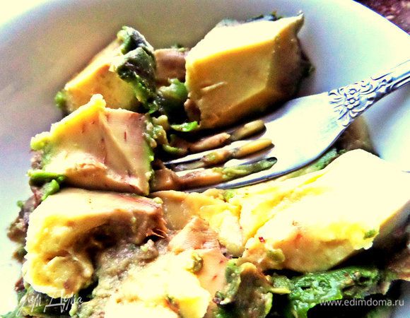 Чтобы легко было размять его вилкой.