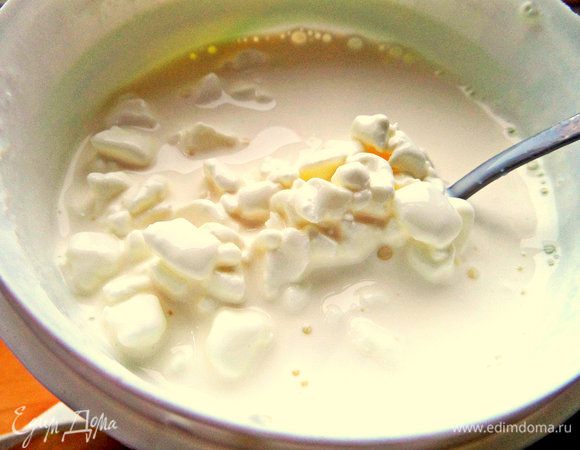 Творог у меня оказался зерновой, но это не принципиально!