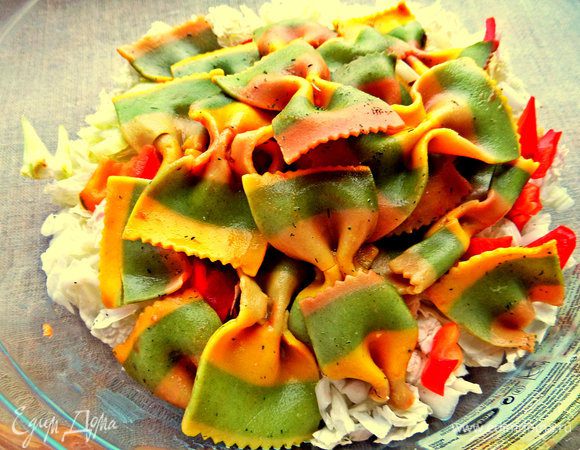 Решила попробовать её в салате! 