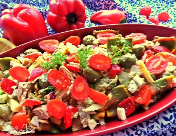 Украсить ими салат в самом конце.