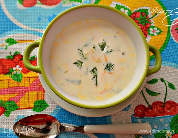 Надеюсь, этот лёгкий незатейливый супчик понравится вашим деткам и вам!  Приятного аппетита!