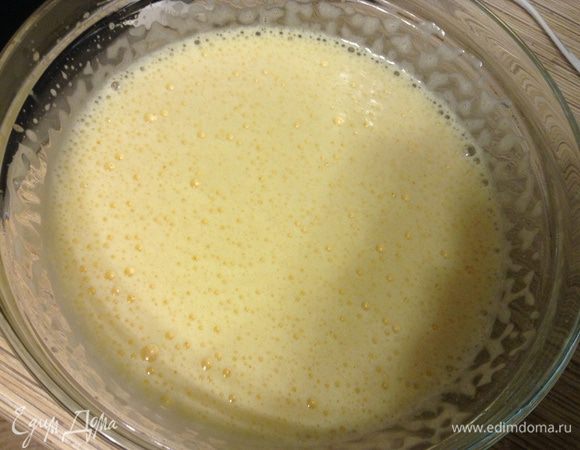 Взбивать до охлаждения.