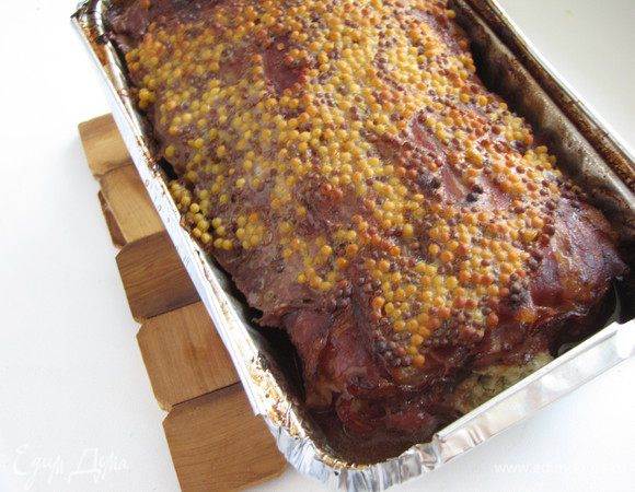 После запекания остудить террин в форме, чтобы выделившиеся соки обратно впитались.