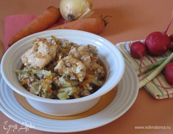 Выложить на тарелки. Приятного аппетита!