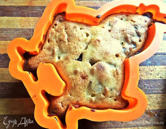 Форма "Петушок" выглядела как большой кекс :)