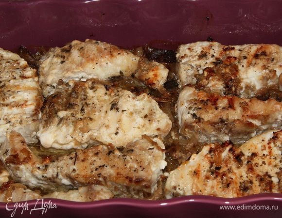 Рыба готова.