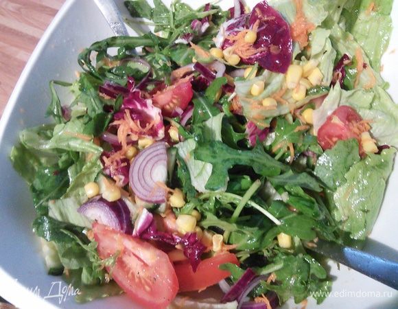 К гратену отлично подойдёт салат из свежих овощей :) 