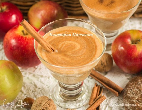 Подавать, посыпав корицей.