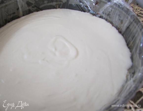 Залить мороженым (1/2 часть).