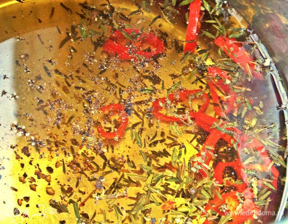 Чили настригла ножницами...для тех,кто любит поострее!