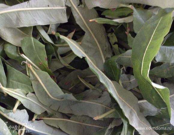 Через 2 часа листья надо отбить или давить( как капусту).