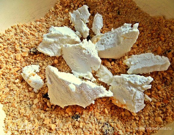 Для связки я использовала сливочный сыр "Филадельфия".