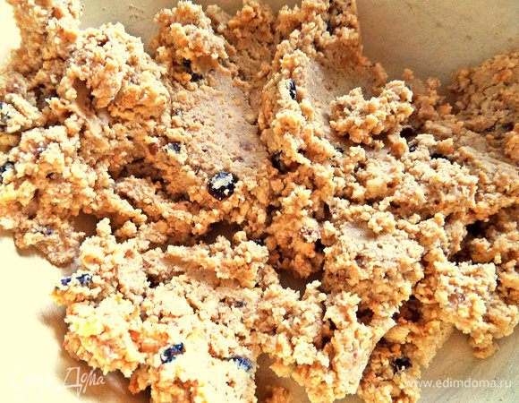 Растираем тщательно массу.