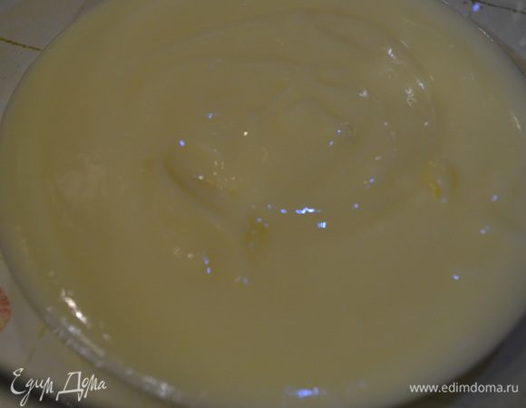 Крем охладить.