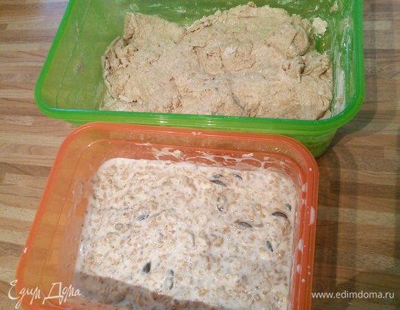 Все просто перемешать стабильной ложкой, лучше всего это сделать на ночь. 