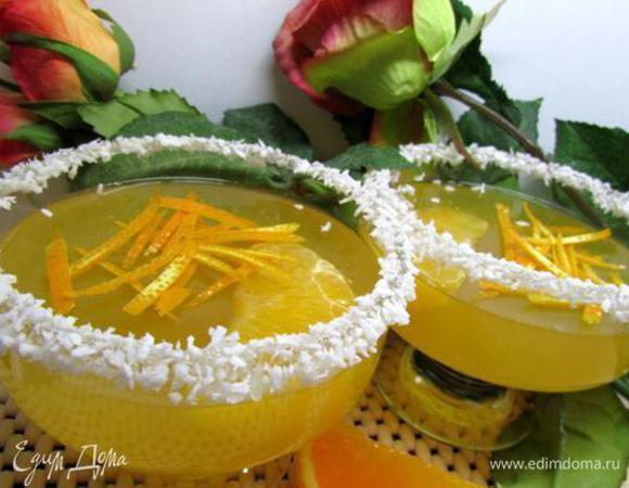 Украсьте желе по желанию (цедрой, сливками, цукатами, кокосовой стружкой).
Приятного аппетита!