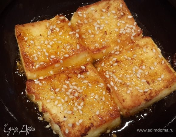 Такой сыр получается после духовки.