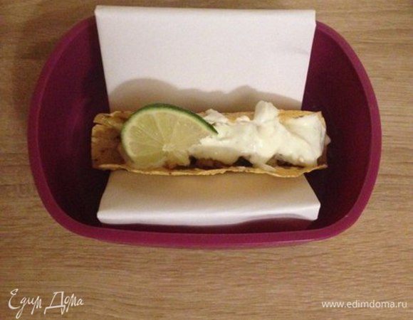 Последний слой лаймовая заправка.