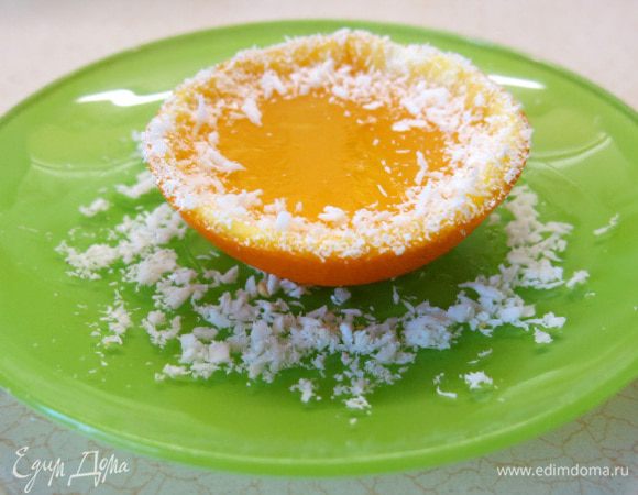 А это - из серии "остатки сладки" :)
В данном случае остался апельсиновый сок.