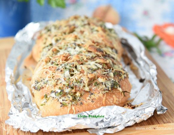 Чабатта с начинкой поближе.
