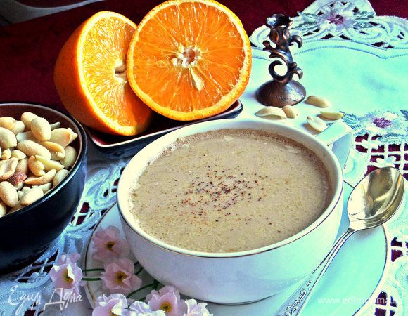 Всё,можно пить мелкими глоточками густой кофе-десерт :)