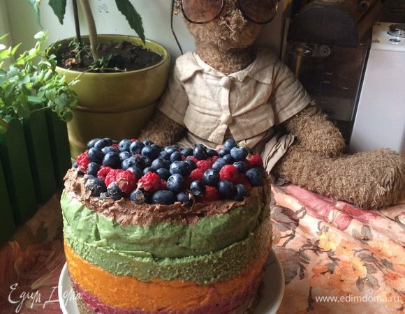 Та-дааааааам. Технический снимок с медведем #RawVeganRussianBear