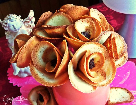 Думаю, даже в подарок можно принести такой букетик!