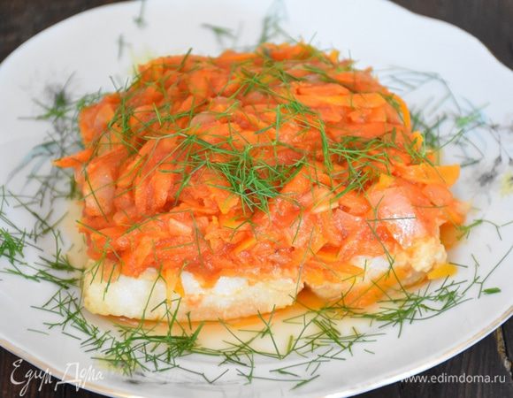 Перед подачей посыпать мелко нарезанным укропом.