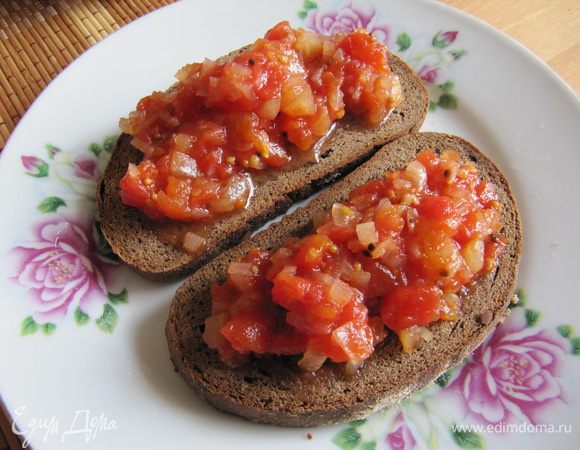 Вот такие а-ля брускетты получились в качестве бонуса! ;-)