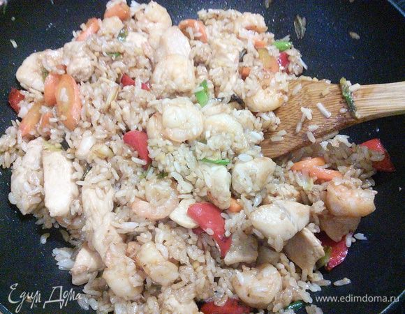 Аккуратно перемешайте.