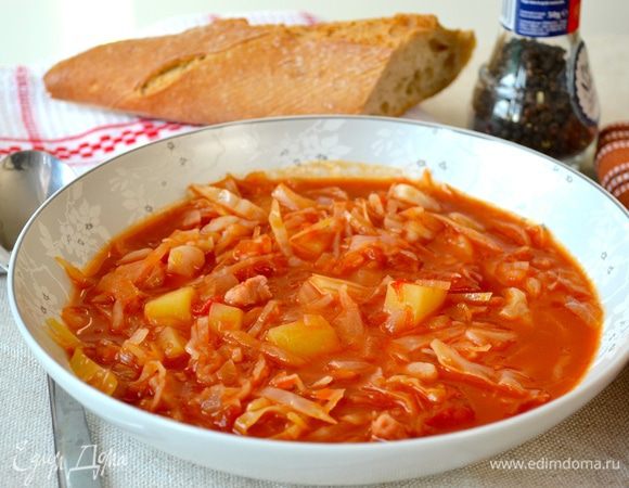 Готовому супу дать настояться минут 30 и подавать! Приятного аппетита!