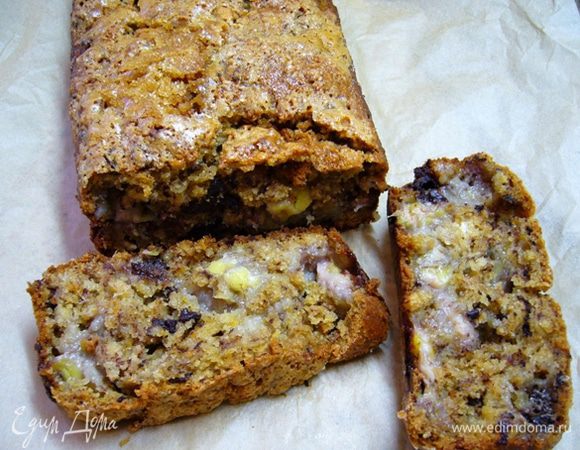 Дать чуть остыть (15 мин), вынуть кекс из формы и наслаждаться! 
Хорош как в теплом виде, так и остывший!
