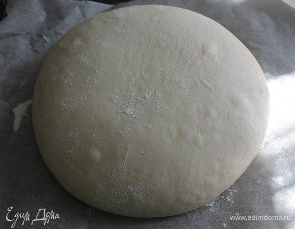 Даем тесту отдохнуть в тепле под полотенцем еще час.