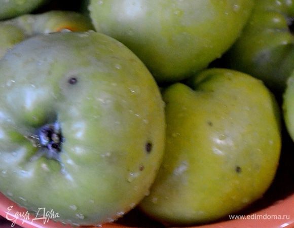 Яблоки моем.